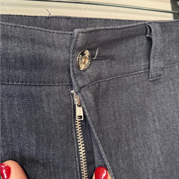 Joseph Ribkoff Denim Medium Blue High-Rise Bootcut Jeans SZ 8/29 NEW! - Picture 9 of 16